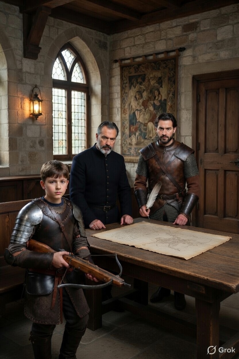 Matthias, Lucas, and Jorah